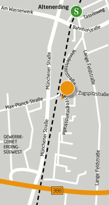 Zahnarzt Benda - Zahnarztpraxis - Karte